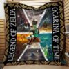 Zelda Ocarina Of Time Quilt For Fans  Quilt